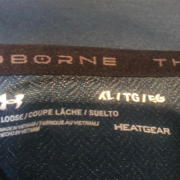 Extra large men’s Under Armour  heat gear, thread, born half zip pull over - Picture 14 of 14